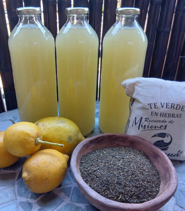 Imagen ilustrativa de Limonada con Té Verde Agro 910 cc Sabores del Delta