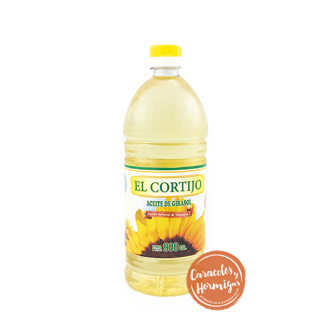 Imagen ilustrativa de Aceite de Girasol puro "El Cortijo" 900ml