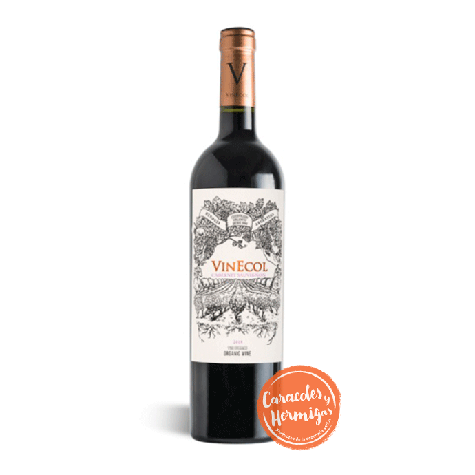 Imagen ilustrativa de Vino Orgánico Cabernet "Vinecol" 750ml