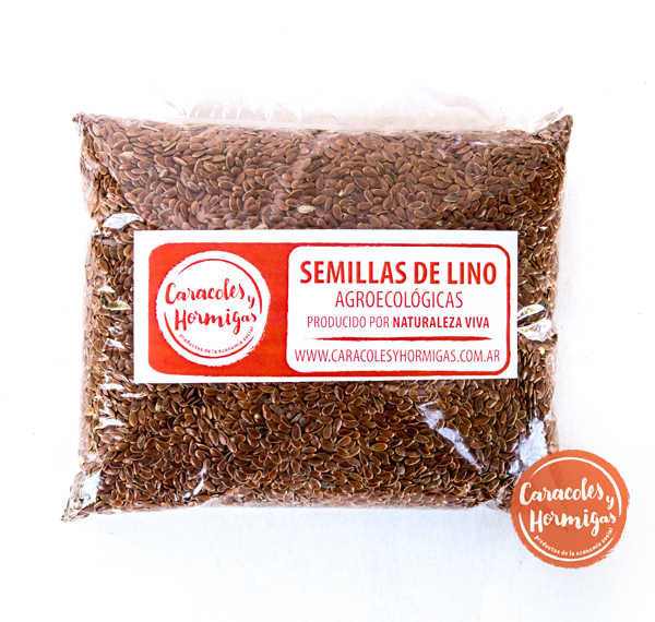 Imagen ilustrativa de Semillas de lino agroecológico "Salve la Tierra" 100 grs.